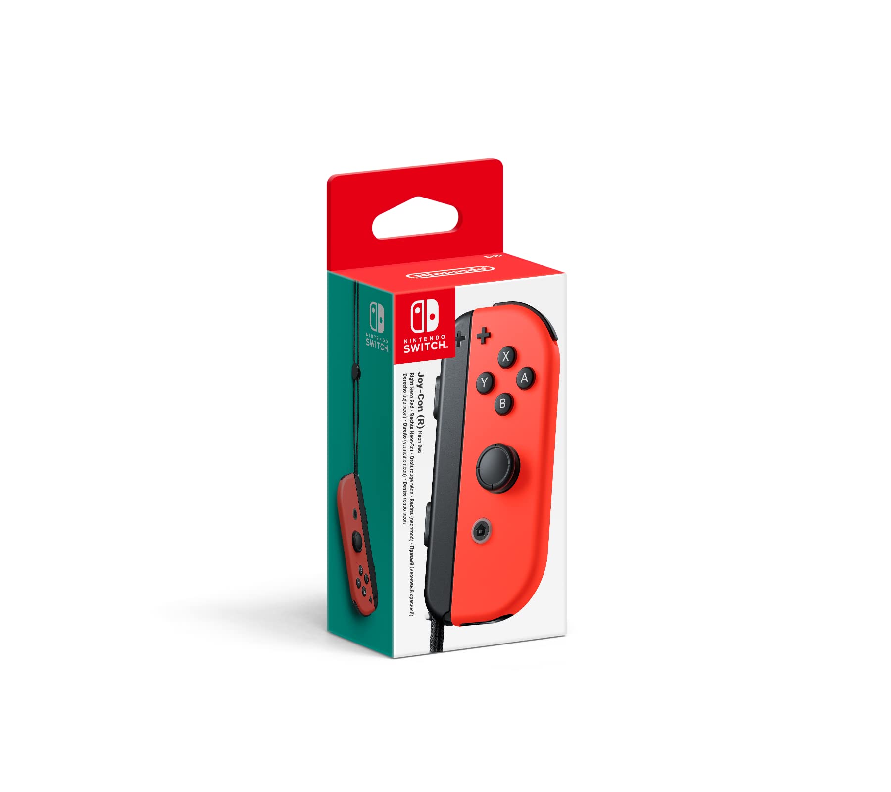 Mando Nintendo Switch Joy-Con - Derecho Rojo Neón Mando Nintendo Switch Joy-Con - Derecho Rojo Neón